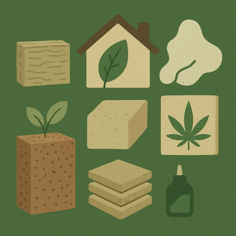 Materiales aislamiento ecológico